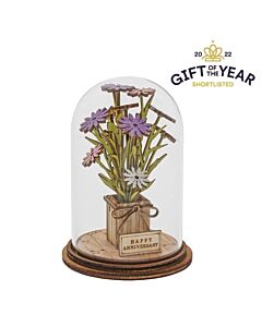 Kloche - Happy Anniversary Flower Figurine